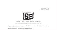 Desktop Screenshot of belmezentertainment.com
